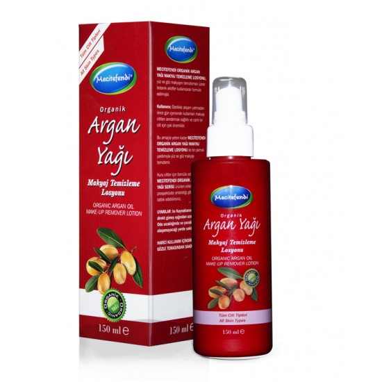 Organik Argan Yağlı Makyaj Temizleme Losyonu Mecitefendi 150 ml