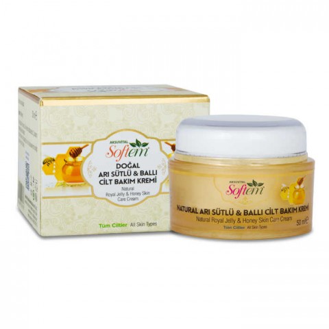 Arı Sütlü Ballı Krem Softem 50 ml