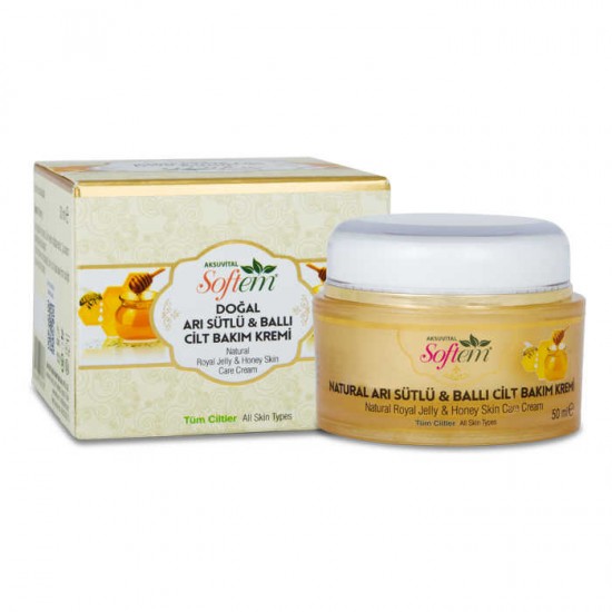 Arı Sütlü Ballı Krem Softem 50 ml