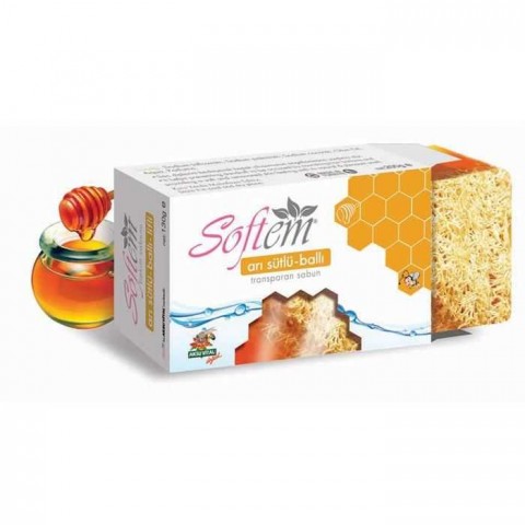Arı Sütlü Ballı Lifli Sabun Softem 130 gr