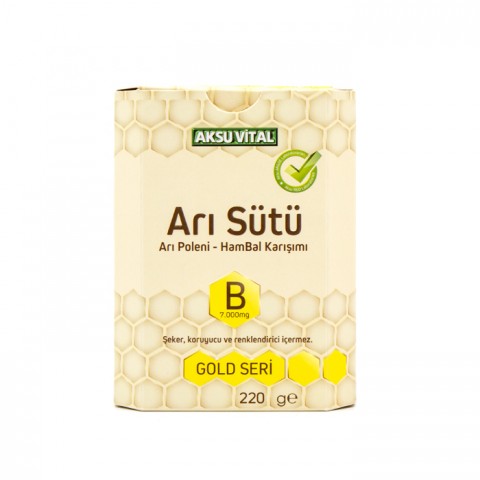 Arı Sütü Bal Polen (B)  Aksuvital 7.000 Mg - Çocuk