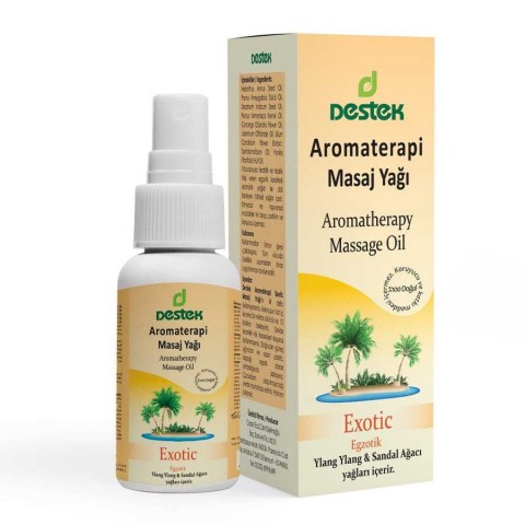 Aromaterapi Masaj Yağı Egzotic Destek 150 ml