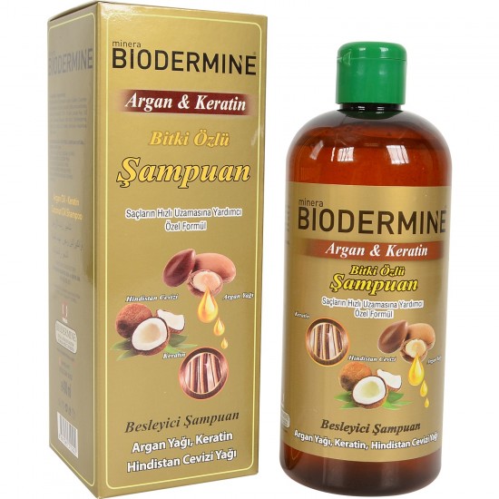 Biodermine Argan & Keratin Özlü Bitkisel Şampuan