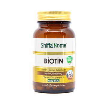 Biotin B7 Shiffa Home 60 Tablet 750 mg