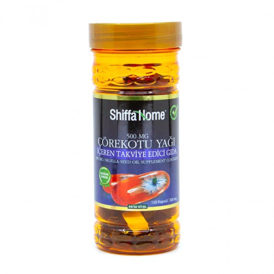 Çörekotu Yağı Softjel Shiffa Home 500 mg