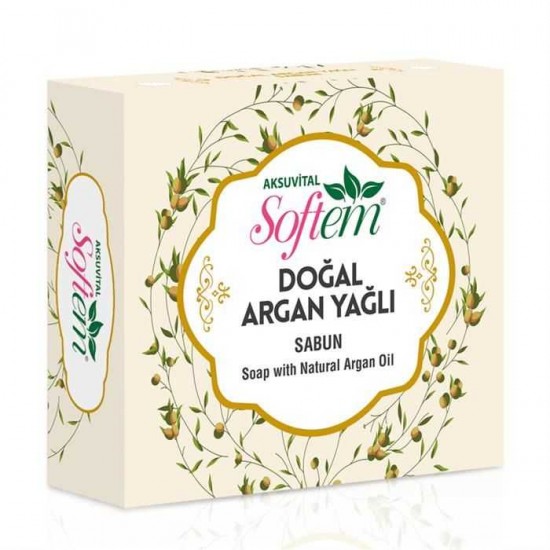Doğal Argan Yağlı Sabun Softem 130 gr