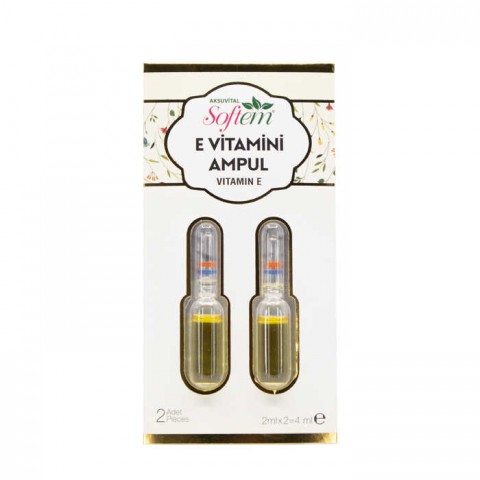 E Vitamini Ampül 2*2 ml Softem