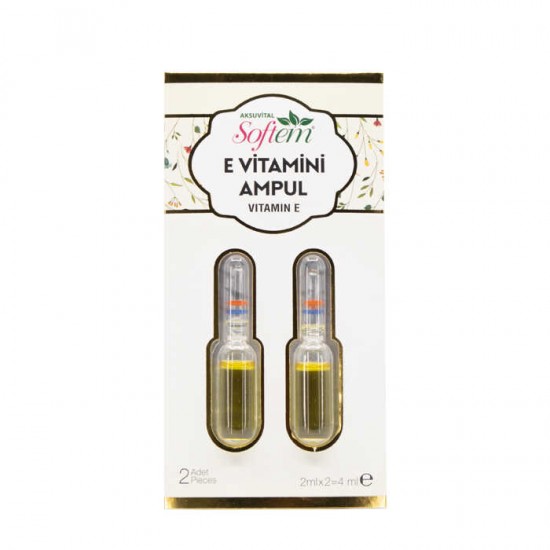 E Vitamini Ampül 2*2 ml Softem