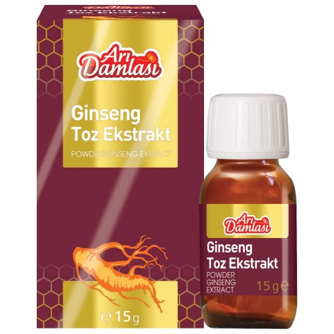 Ginseng Toz Ekstrakt Arı Damlası 