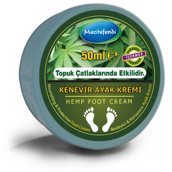 Kenevir Özlü Ayak Kremi Mecitefendi 50 ml