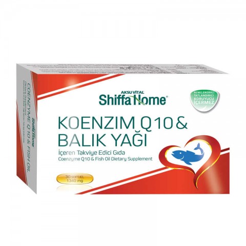 Koenzim Q10 & Balık Yağı Shiffa Home