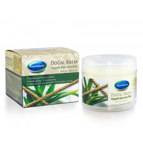 Doğal Krem 100 ml Mecitefendi - Organik Aloe Vera