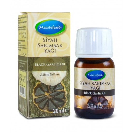 Siyah Sarımsak Yağı Uçucu Mecitefendi 20 ml