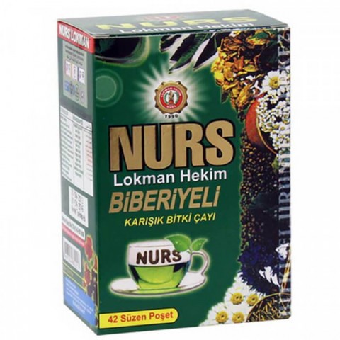 Nurs Biberiyeli Form Çayı 40 Lİ Süzen Poşet