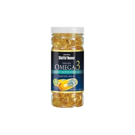 Omega-3 Balık Yağı 100 Softgel Aksuvital