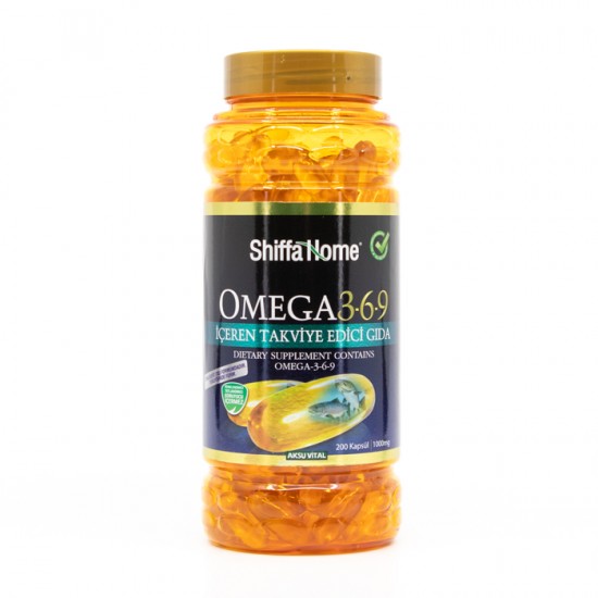 Omega- 3 Balık Yağı softgel 200 Aksuvital