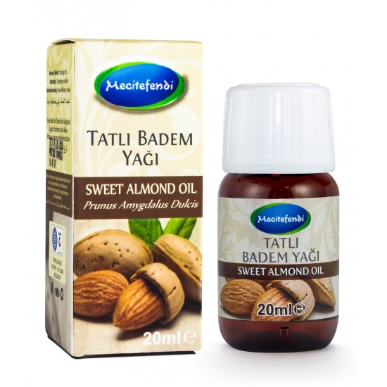 Tatlı Badem Yağı Mecitefendi 20 ml