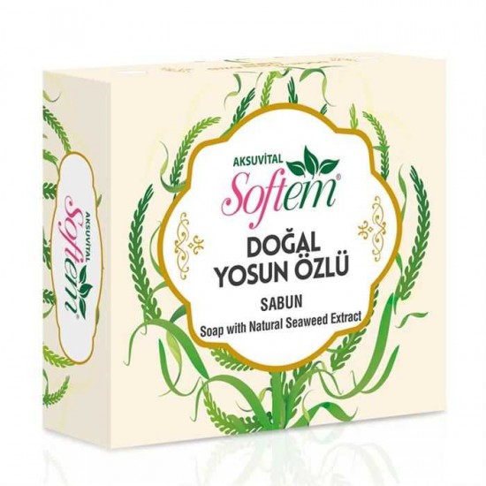 Doğal Yosun Özlü Sabun Softem 130 gr