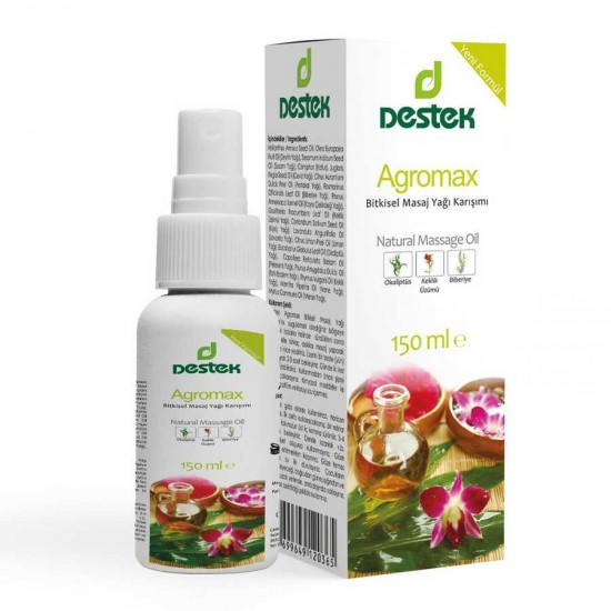 Doğal Masaj Yağı Agromax 150 ml