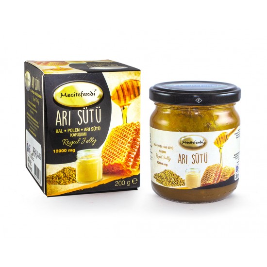 Arı Sütü, Bal, Polenli Macun Mecitefendi 12000 Mg