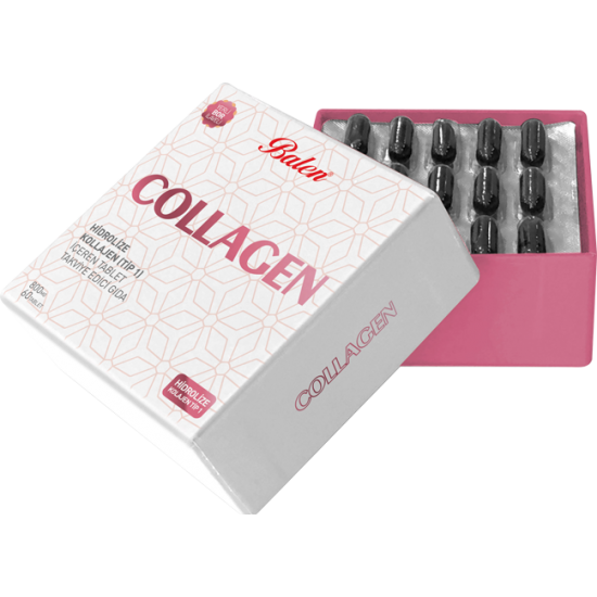 Collagen Hidrolize Kollajen (Tip 1) İçeren 60 Tablet Balen