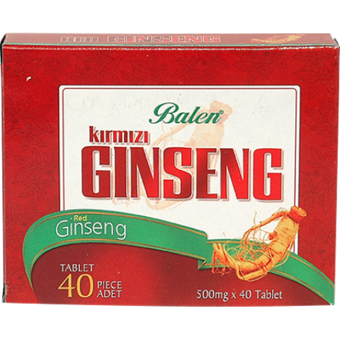 Kırmızı Ginseng Tablet Takviye Balen