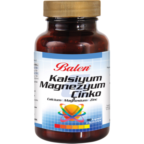 Kalsiyum & Magnezyum & Çinko Kapsül Balen