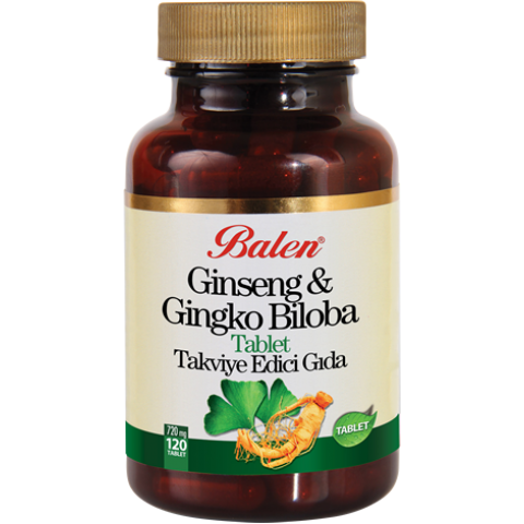 Ginseng & Ginkgo Biloba Tablet Balen