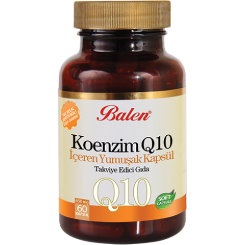 Koenzim Q 10 İçeren Yumuşak Kapsül Balen