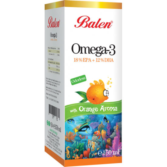 Omega 3 Portakal Aromalı Balık Yağı Balen