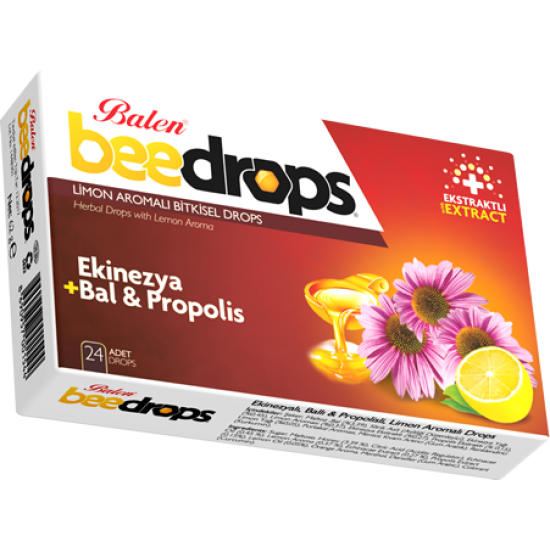 Ekinezyalı-Ballı-Propolisli Limon Aromalı Drops Balen