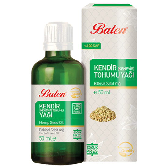Kendir Tohumu Yağı Balen 50 ml