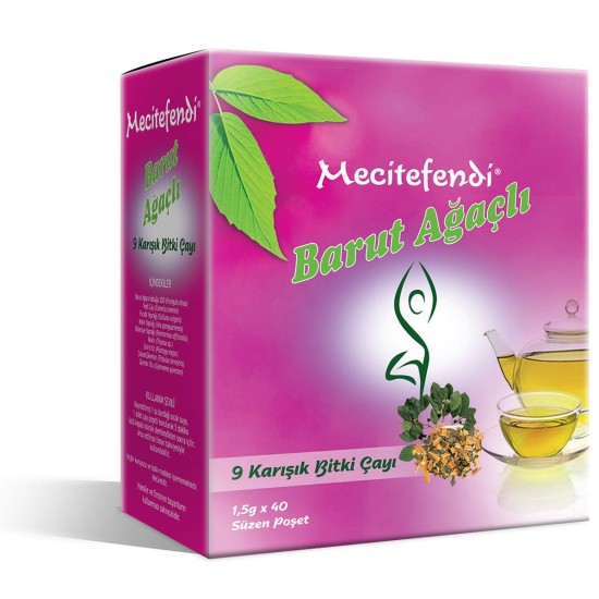 Barut Ağaçlı Çay Mecitefendi (Süzen Poşet 40`lı)