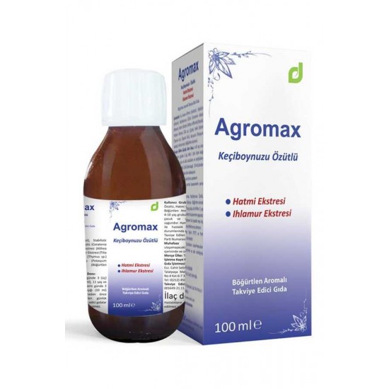 Keçiboynuzu Özütlü Şurup Agromax 100 ml