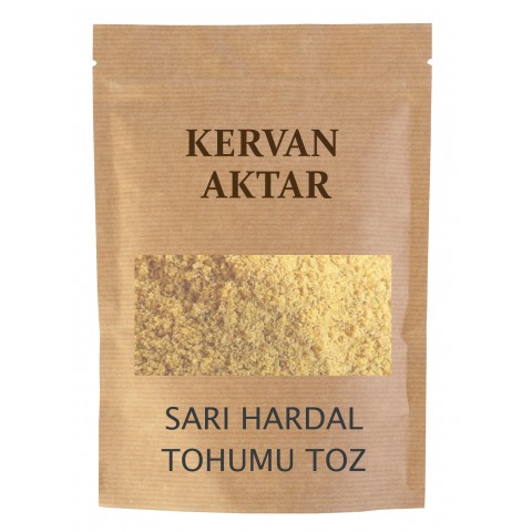 Sarı Hardal Tohumu Toz 100 gr