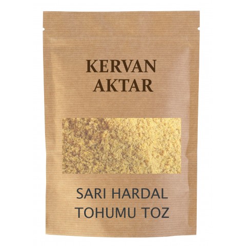 Sarı Hardal Tohumu Toz 100 gr