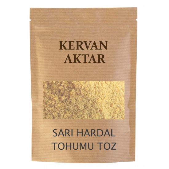 Sarı Hardal Tohumu Toz 100 gr