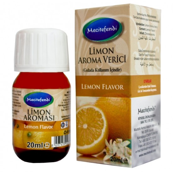 Limon Aroması Mecitefendi 20 ml