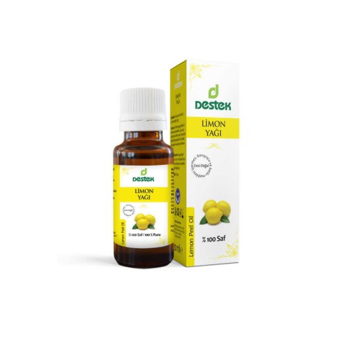 Limon Yağı (Distile) Destek 20 ml