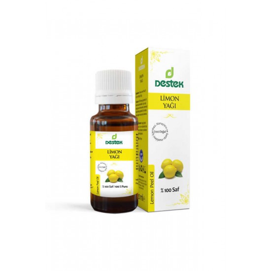 Limon Yağı (Distile) Destek 20 ml