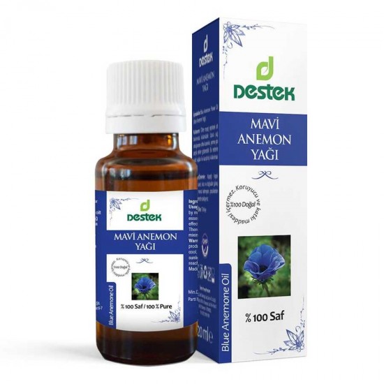 Mavi Anemon Yağı (Distile) Destek 20 ml