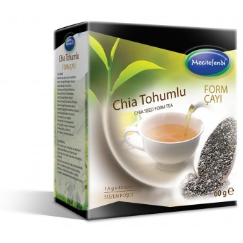 Chia Tohumlu Form Çayı Mecitefendi (Süzen Poşet 40'lı)