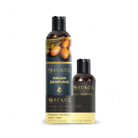 Meckoz Argan Şampuan Seti