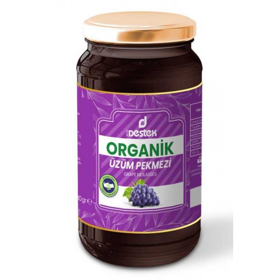 Organik Üzüm Pekmezi Destek 380 gr