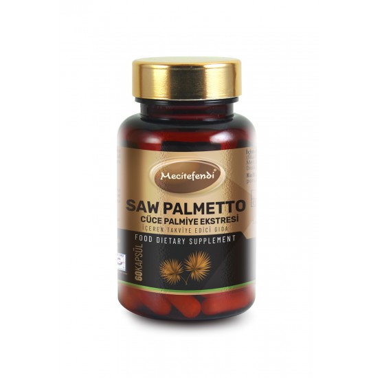 Saw Palmetto Cüce Palmiye Ekstresi İçeren Takviye Mecitefendi (60 Kapsül)
