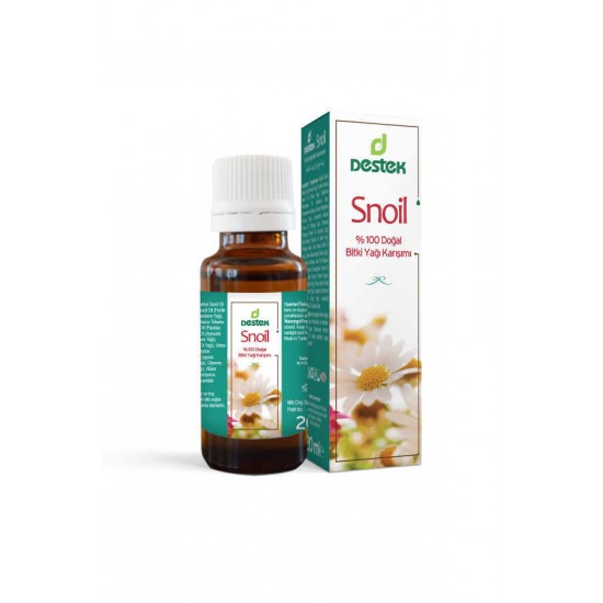 Snoil Doğal Bitki Yağı Destek 20 ml