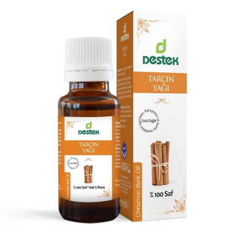 Tarçın Yağı (Distile) Destek 20 ml