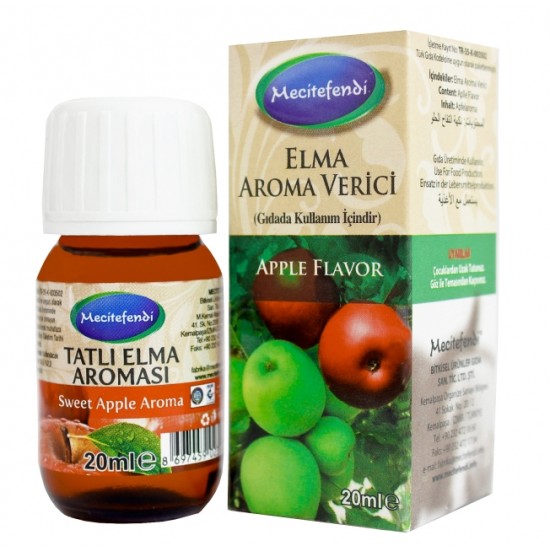 Tatlı Elma Aroması Mecitefendi 20 ml