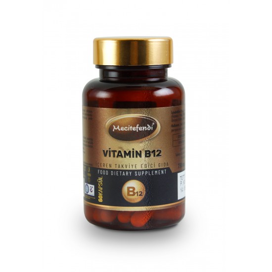 Vitamin B12 İçeren Takviye Mecitefendi (60 Kapsül)