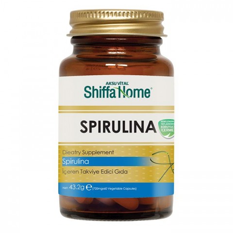  Spirulina Bitkisel Kapsül ShiffaHome